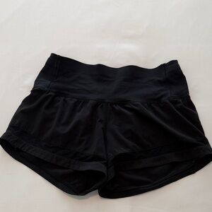 lululemon athletica Women's Black Athletic Shorts